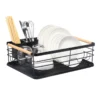 1/2-Tier Dish Rack with Tray | Multipurpose Dish Drainer | Kitchen Storage Organizer