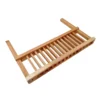 BEAU Wooden Dish Rack | One-Layer Kitchen Dish Drainer | Rustic Kitchen Organizer