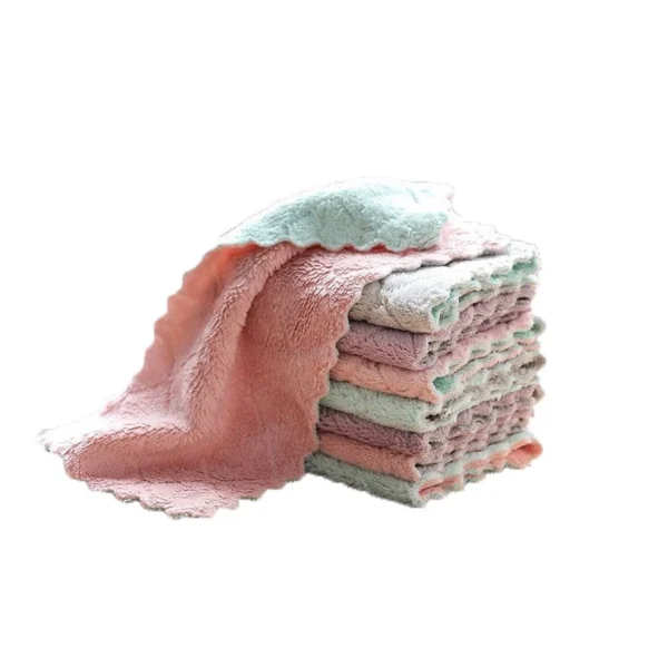 f0f45b834bf33c3522af70cebf33c7ba.webp Microfiber Kitchen Dish Wipes | Disposable & Reusable Cleaning Cloth | Wet & Dry Lazy Wipes Kitchen Supplies