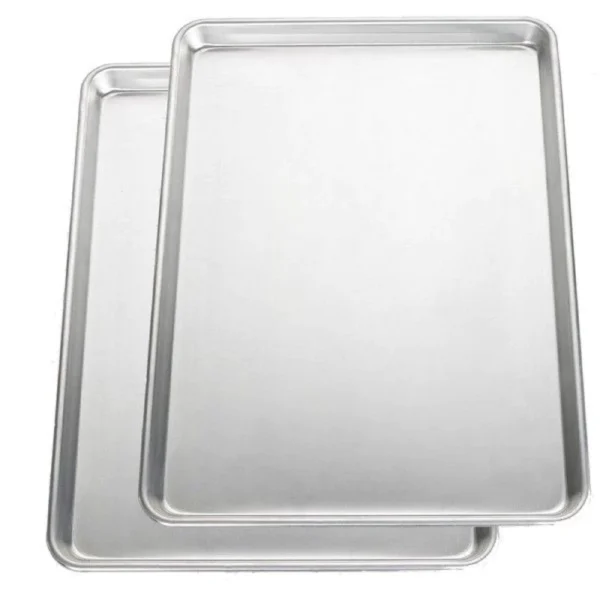 Aluminium Baking Tray | Industrial Oven Sheet Pan | Bakery Bakeware Tray