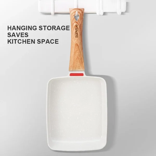 my-11134207-7rase-m8r148l873g49f.webp SUPVIBE 35cm Japanese Tamagoyaki Pan | Non-Stick Square Frying Pan | Egg & Pancake Breakfast Pan | All Stove Compatible