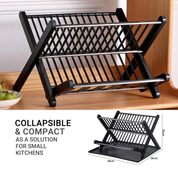 Emika Choice Portable Dish Rack | Multi-Scene Kitchen Organizer | Home Storage Rack