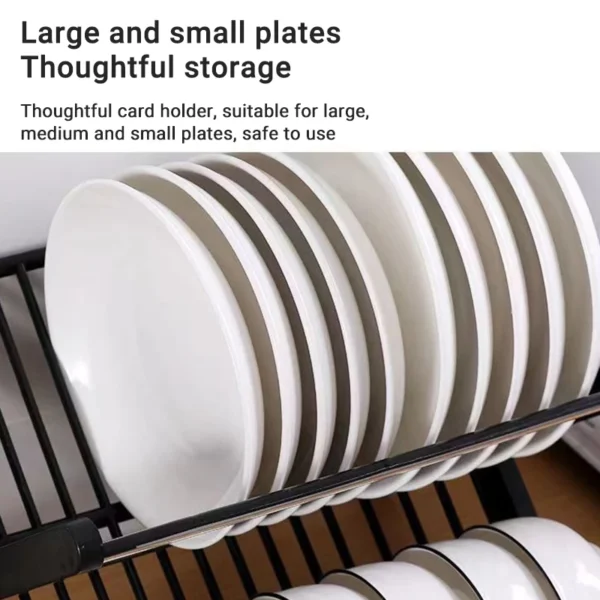 Emika Choice Portable Dish Rack | Multi-Scene Kitchen Organizer | Home Storage Rack