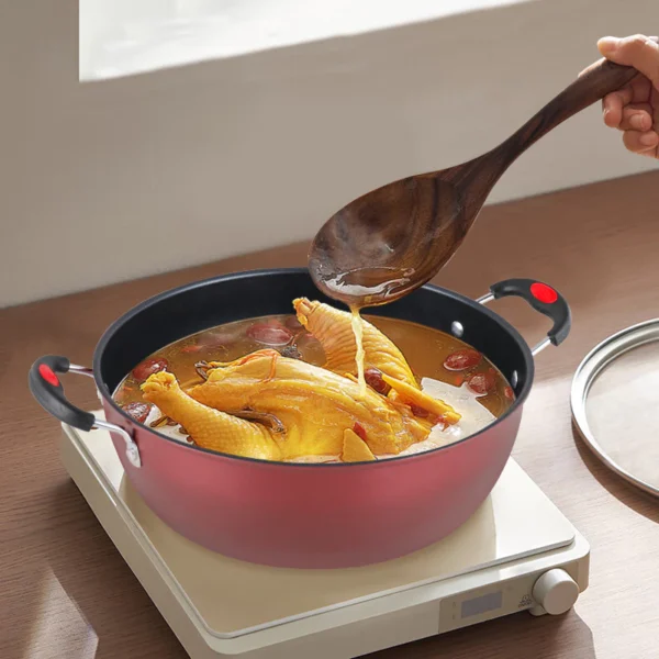 my-11134207-820l8-mj6ql1gt7ax2e5.webp Diamond Iron Soup Pot | Stock Pot | Induction & Gas Stove Compatible Cooking Pot