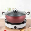 Diamond Iron Soup Pot | Stock Pot | Induction & Gas Stove Compatible Cooking Pot