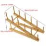 Bamboo Wooden Dish Rack | Sink Plate Rack & Tray | Kitchen Dish Holder