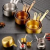 100ml Stainless Steel Mini Saucepan | Small Milk Pot & Gravy Pot | Mini Cooking Pan