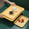 sg-11134201-7ra25-m58b00n3smtc8d.webp Japanese Style Wooden Serving Tray | Kitchen Food Plate | Tea Tray Tableware