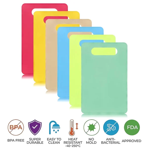Multipurpose Plastic Cutting Board | Anti-Slip Chopping Board | Kitchen Gadget