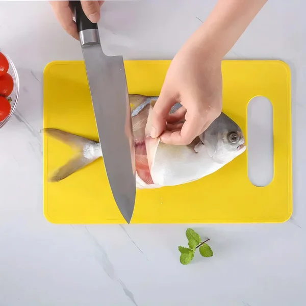 Multipurpose Plastic Cutting Board | Anti-Slip Chopping Board | Kitchen Gadget