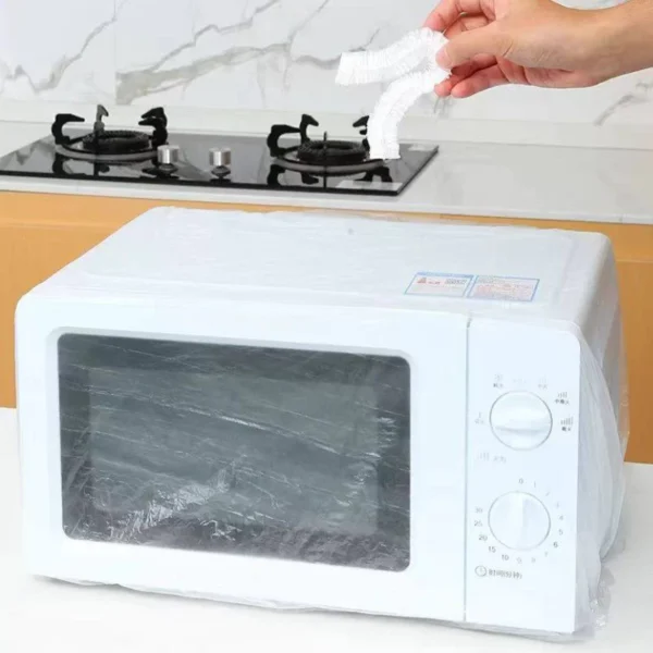 Disposable Kitchen Appliance Cover | Dustproof Elastic Plastic Covers for Home Use
