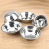 Stainless Steel Round Bowl | 16cm–26cm Mixing & Serving Bowl | Multi-Size Kitchen Bowl