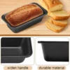 Non-Stick Rectangle Loaf Cake Pan | Carbon Steel Bread & Cake Baking Mold