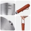 sg-11134201-7rdy0-m0lgk7wfory2f8.webp Stainless Steel Mini Oil Pan with Wooden Handle | 150ml / 300ml Small Milk & Hot Oil Pot