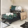 Multifunctional Kitchen Dish Rack | Drain Rack & Shelf | Tableware Storage Organizer