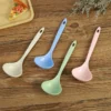 Long Handle Soup Spoon | Wheat Straw Large Soup Ladle | Lightweight Kitchen Serving Spoon