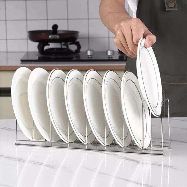 304 Stainless Steel Kitchen Shelf | Dish Rack & Cutlery Organizer | Water Filter & Storage Rack