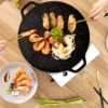 sg-11134253-824h0-mfc2q7pvn8y492.webp Korean Non-Stick Smokeless Grill Pan | BBQ Frying Pan | Indoor & Outdoor Camping Grill Plate